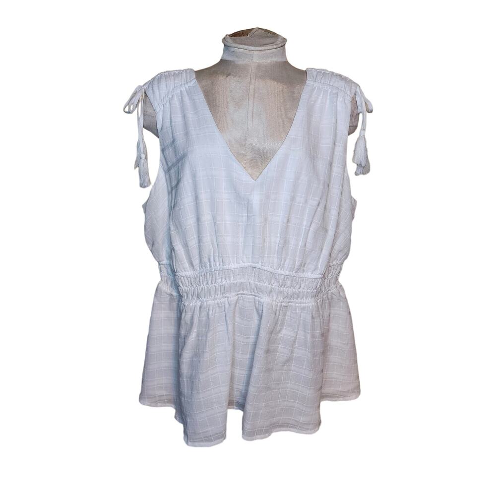 Torrid Window Pane Sleeveless Tank Size 1 NWT